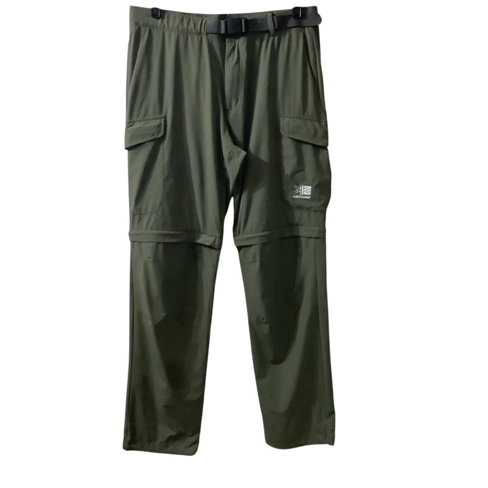 Karrimor Men's Army Green Outdoor Cargo Convertible Pants